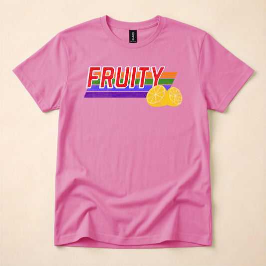 Fruity Gay Pride Shirt | Queer Rainbow Tee | LGBT Funny Pride T-Shirt | Sassy Gay Shirt | The Gay Agenda