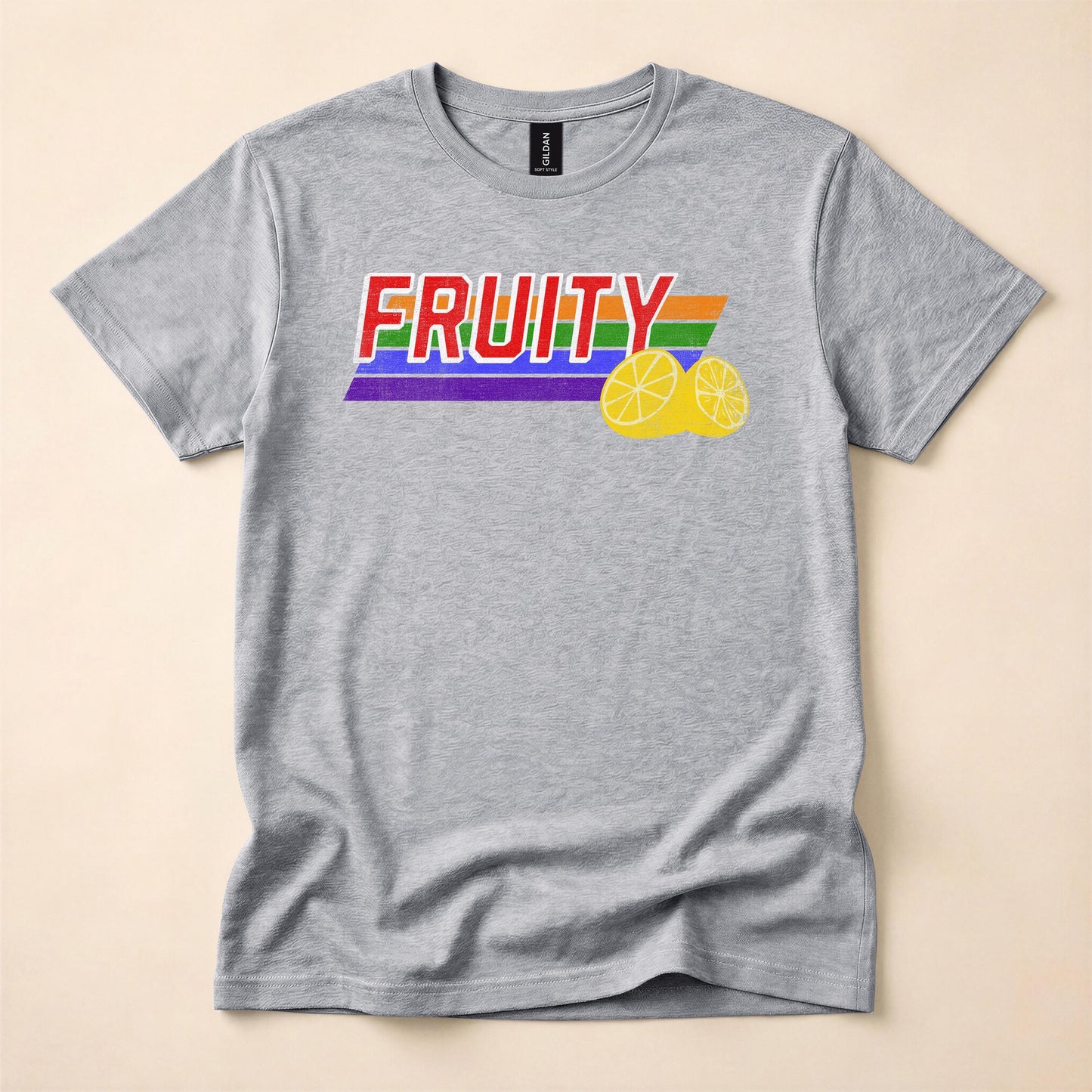 Fruity Gay Pride Shirt | Queer Rainbow Tee | LGBT Funny Pride T-Shirt | Sassy Gay Shirt | The Gay Agenda