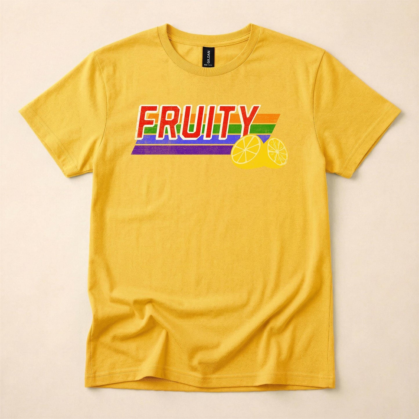 Fruity Gay Pride Shirt | Queer Rainbow Tee | LGBT Funny Pride T-Shirt | Sassy Gay Shirt | The Gay Agenda