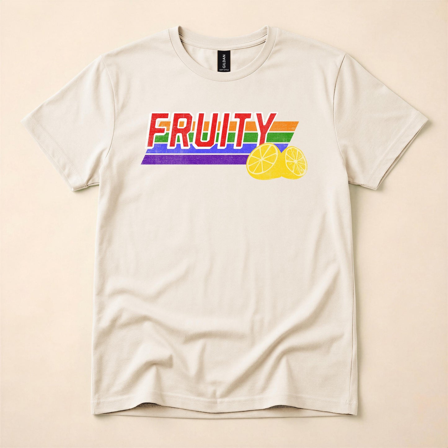 Fruity Gay Pride Shirt | Queer Rainbow Tee | LGBT Funny Pride T-Shirt | Sassy Gay Shirt | The Gay Agenda