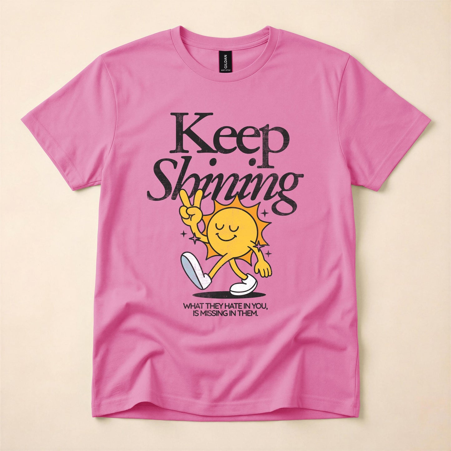 Keep Shining LGBT Pride Shirt | What They Hate In You Is Missing In Them Tee | Queer Mental Health Shirt | Gay Positivity Tee